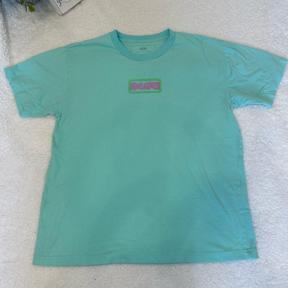 DOPE light blue tee size Medium